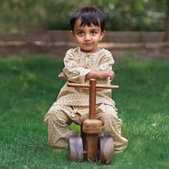 Indigo Raidana Kurta + Matching Pants