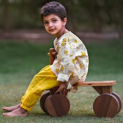 Patang Kurta + Yellow Pants