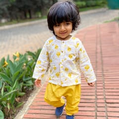 Patang Kurta + Yellow Pants