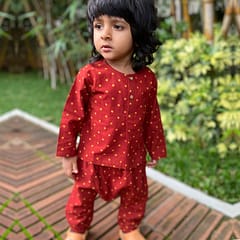 Madder Raidana Kurta + Matching Pants