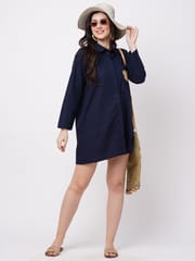 Teddy Shirt Dress