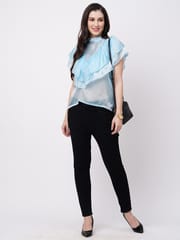 Organza Flair Top