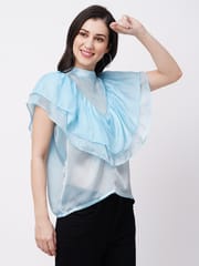 Organza Flair Top