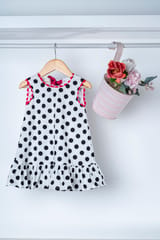 Polka Black Mickey Dress