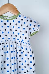 Green Polka Dots Minnie Dress