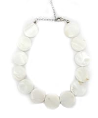 Scallop Mother of Pearl Necklace
