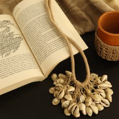 Jute and Cowry Necklace