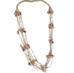 Layered Jute & Seashell Necklace