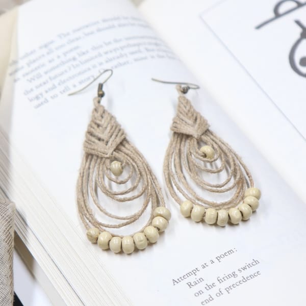 Jute Earrings