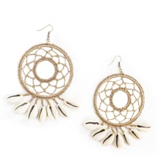 Crochet Shell Earrings