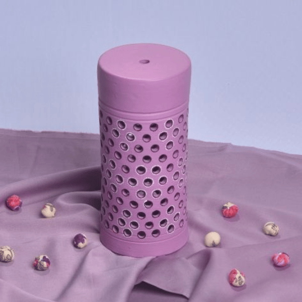 Terracotta Lilac Cylinder Lampshade