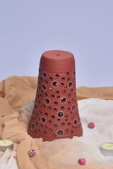 Terracotta Vase Lampshade