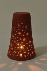 Terracotta Vase Lampshade